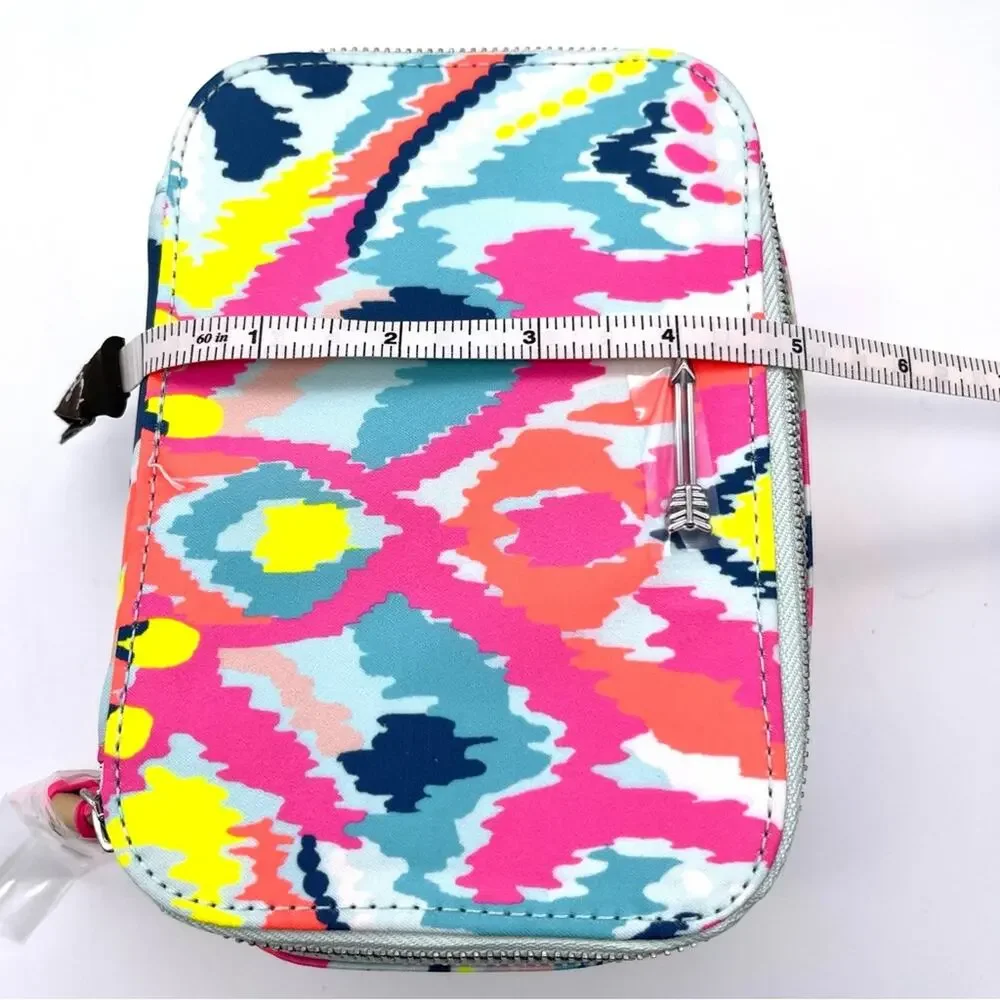 Stella & Dot Travel Jewelry Case Multi Ikat - New in Original Packaging